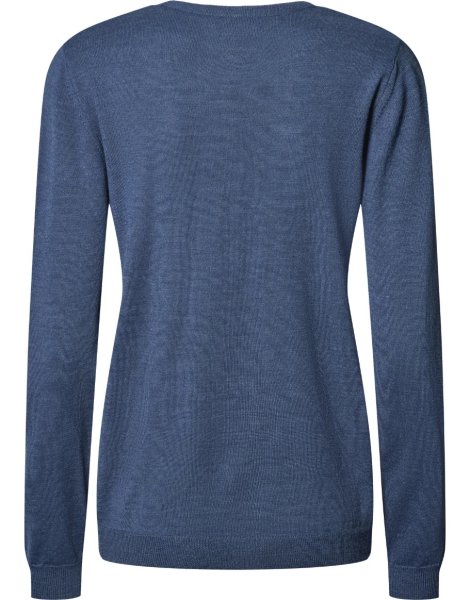 Zoom bild av Copenhagen womens pullover o-neck, dusty blue melange