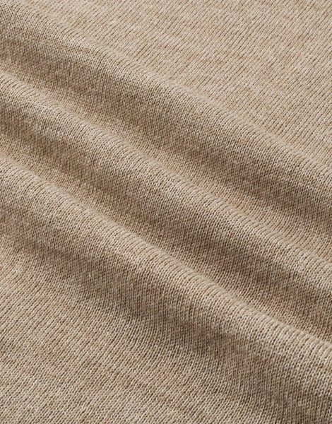 Zoom bild av Copenhagen womens pullover v-neck, sand melange