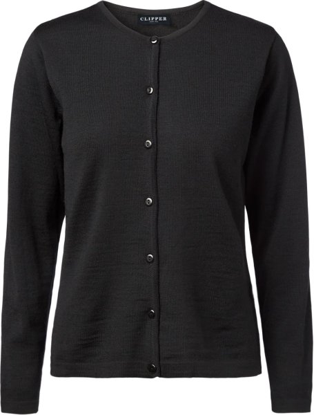 Zoom bild av Copenhagen womens cardigan o-neck, black