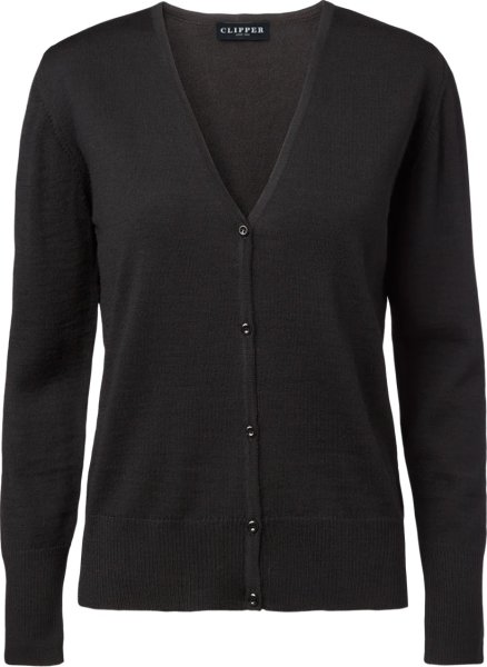 Zoom bild av Copenhagen womens cardigan v-neck, black