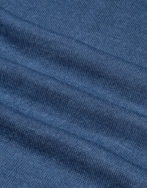 Zoom bild av Copenhagen mens pullover v-neck, dusty blue melange