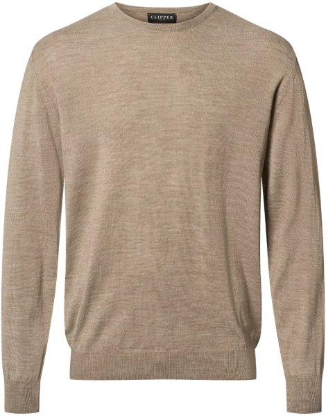 Zoom bild av Copenhagen mens pullover round-neck, sand melange