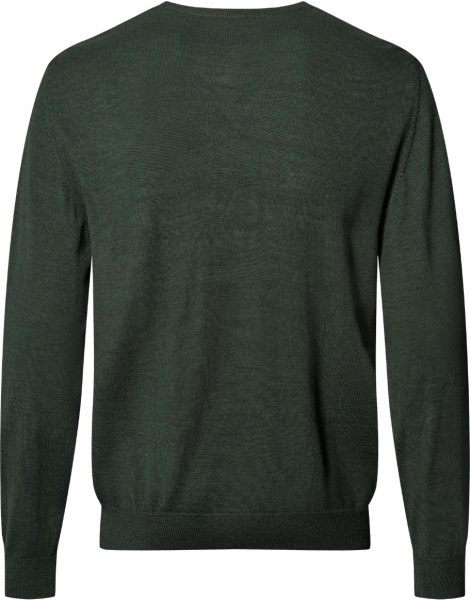 Zoom bild av Copenhagen mens pullover round-neck, dark olive melange