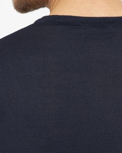 Zoom bild av Copenhagen mens pullover v-neck slimfit, navy