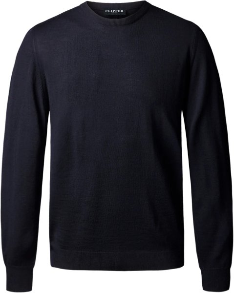 Zoom bild av Copenhagen mens pullover round-neck slimfit, navy