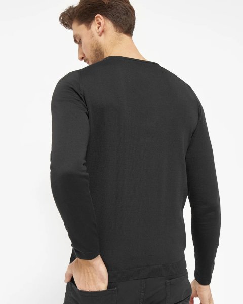 Zoom bild av Berlin mens pullover v-neck, black