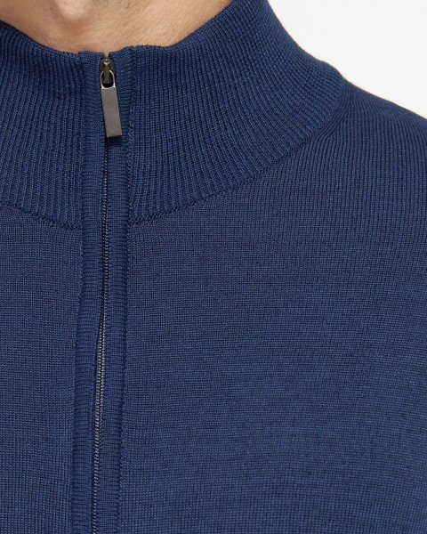 Zoom bild av Berlin mens cardigan, dark blue melange