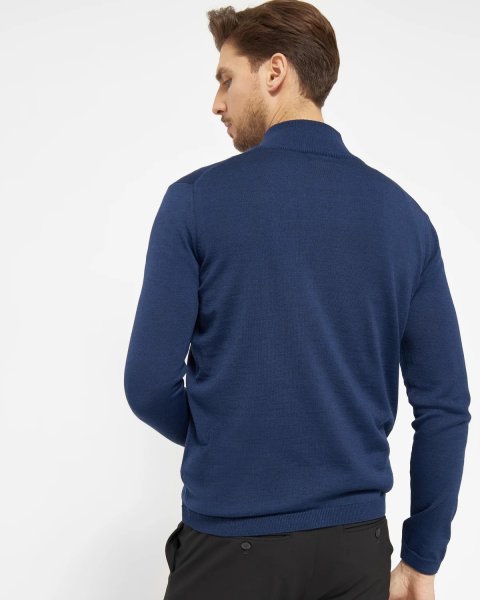 Zoom bild av Berlin mens cardigan, dark blue melange