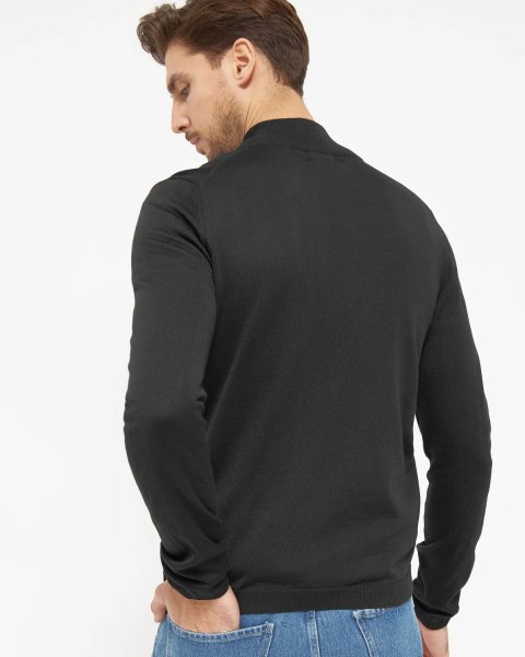 Zoom bild av Berlin mens cardigan, black