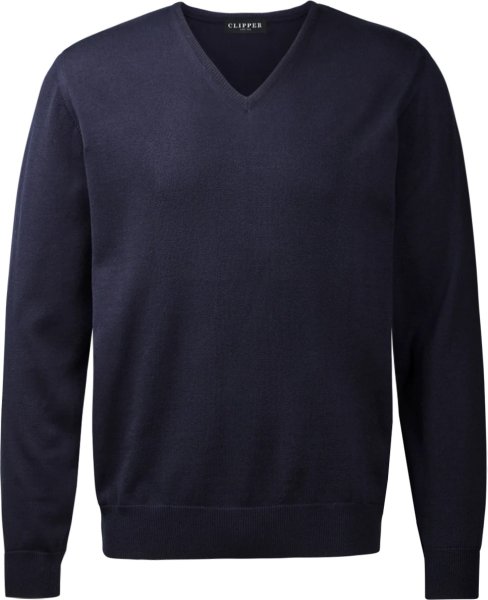 Zoom bild av Stockholm mens pullover v-neck, dark navy
