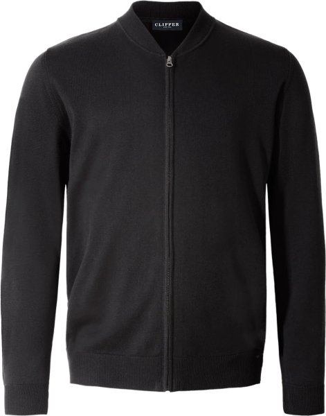 Zoom bild av Stockholm mens cardigan, black
