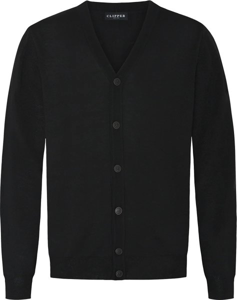Zoom bild av Copenhagen mens cardigan v-neck, black