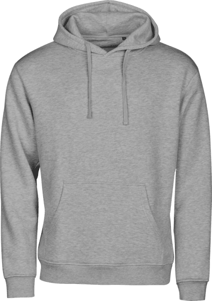 Zoom bild av Urban Hooded Sweatshirt, unisex Heather Grey