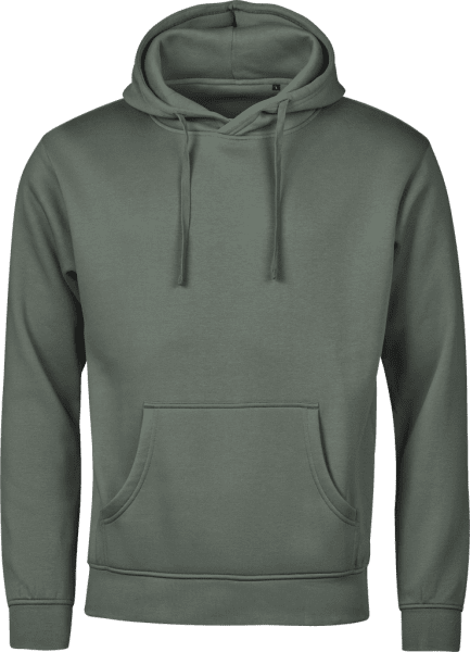 Zoom bild av Urban Hooded Sweatshirt, unisex Leaf Green