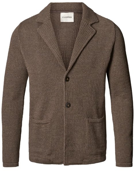 Zoom bild av Swindon mens blazer, dark tan melange