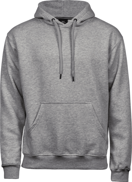 Zoom bild av Heavy Hooded Sweatshirt, unisex Heather Grey