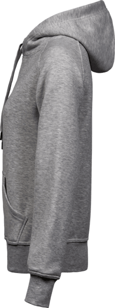 Zoom bild av Women´s Heavy Hooded Sweatshirt Heather Grey