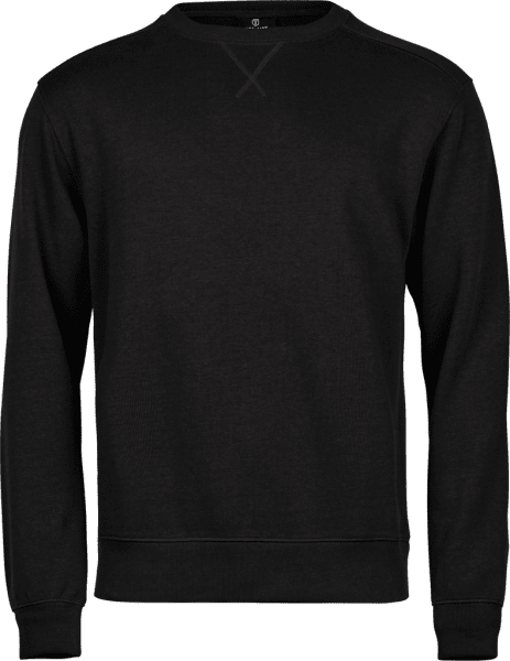 Zoom bild av Ribbed Interlock Crew Neck, unisex Black
