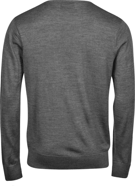 Zoom bild av Crew Neck Knit Grey Melange