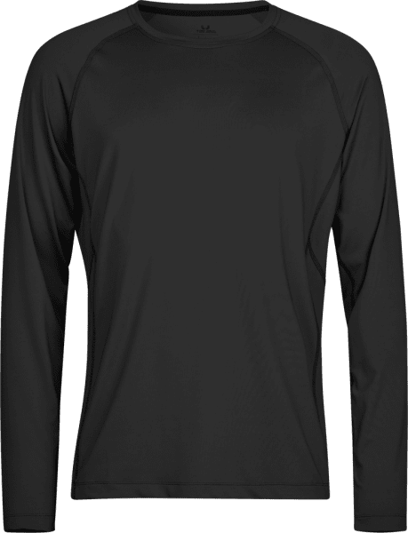 Zoom bild av Long Sleeve CoolDry Tee, unisex Black 