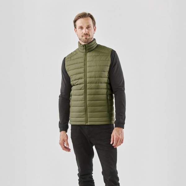 Zoom bild av Men's Stavanger Thermal Vest, sage green/graphite