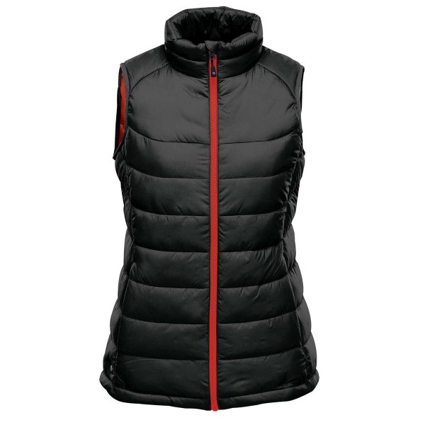 Zoom bild av Women's Stavanger Thermal Vest, black/red