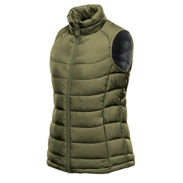 Zoom bild av Women's Stavanger Thermal Vest, sage green/graphite