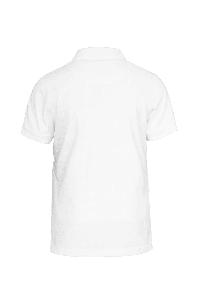 Zoom bild av Tri-blend deluxe polo, white