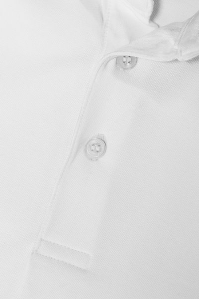Zoom bild av Tri-blend deluxe polo, white