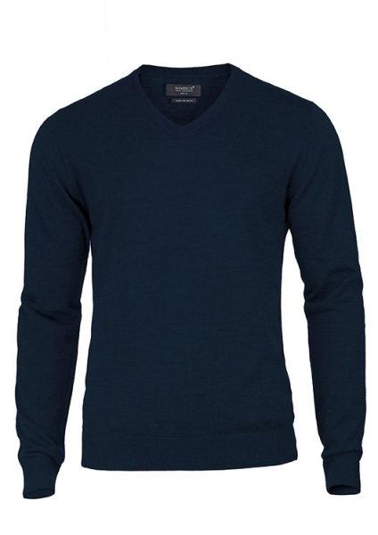 Zoom bild av Classy luxury merino blend, navy