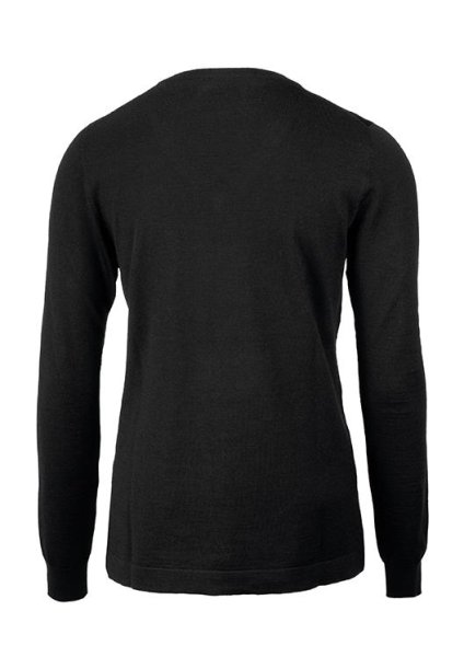 Zoom bild av Woman classy luxury merino blend, black