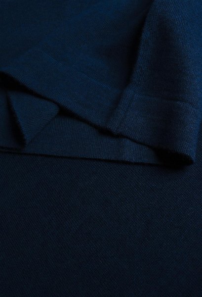 Zoom bild av Woman classy luxury merino blend, navy