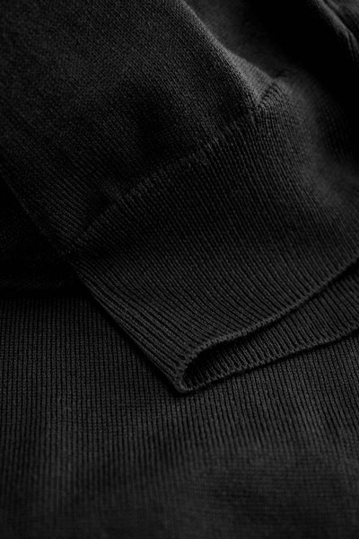 Zoom bild av Extrafine Cashwool® merino knit, black