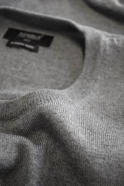 Zoom bild av Extrafine Cashwool® merino knit, grey