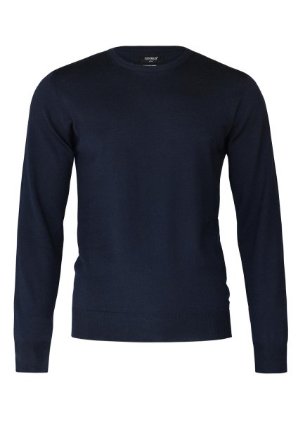 Zoom bild av Extrafine Cashwool® merino knit, navy
