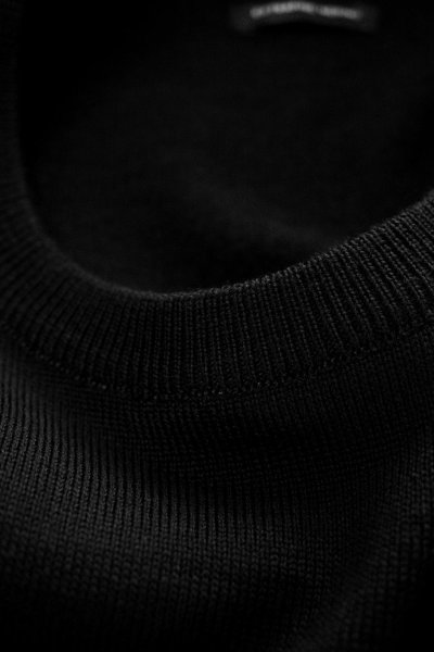 Zoom bild av Woman extrafine Cashwool® merino knit, black