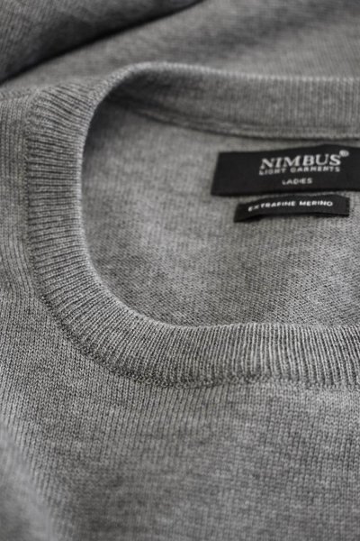Zoom bild av Woman extrafine Cashwool® merino knit, grey
