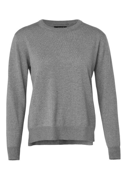 Zoom bild av Woman extrafine Cashwool® merino knit, grey