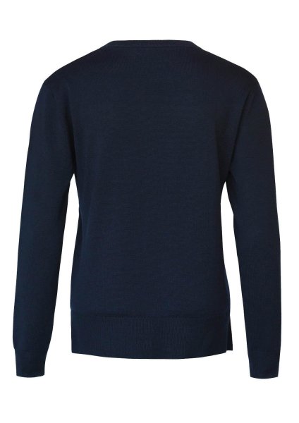 Zoom bild av Woman extrafine Cashwool® merino knit, navy