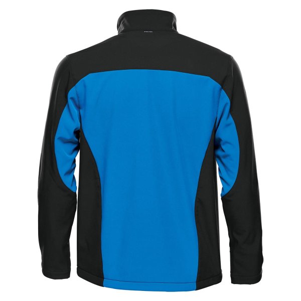 Zoom bild av Men's Cascades Softshell, azur/black
