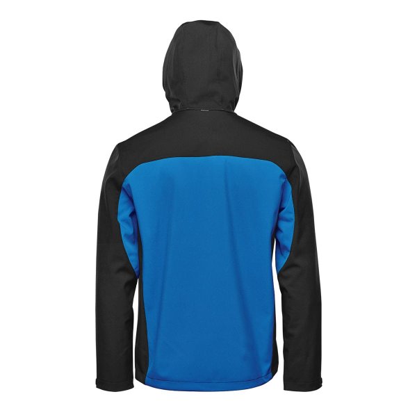 Zoom bild av Men's Cascades Softshell Hoody, azur/black