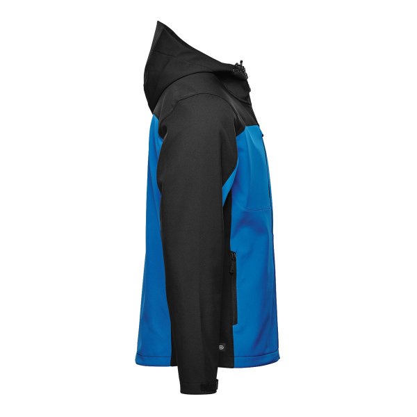 Zoom bild av Men's Cascades Softshell Hoody, azur/black