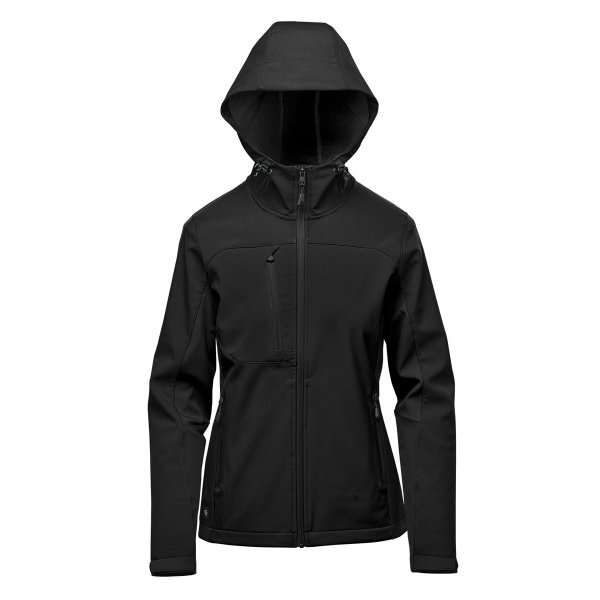 Zoom bild av Women's Cascades Softshell Hoody, black
