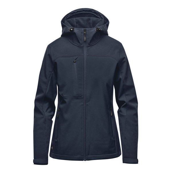 Zoom bild av Women's Cascades Softshell Hoody, navy