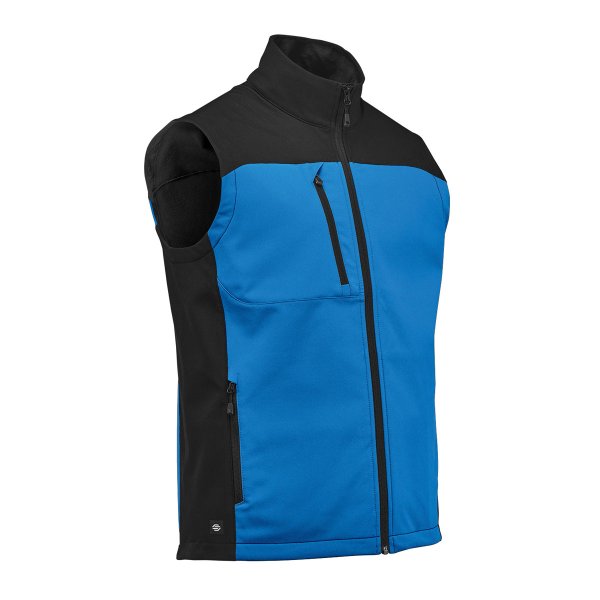 Zoom bild av Men's Cascades Softshell Vest, azur/black