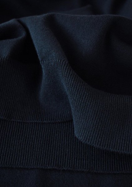 Zoom bild av Elegant 1/4-Zip, navy