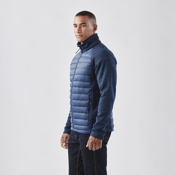 Zoom bild av Men's Narvik Hybrid Jacket, navy