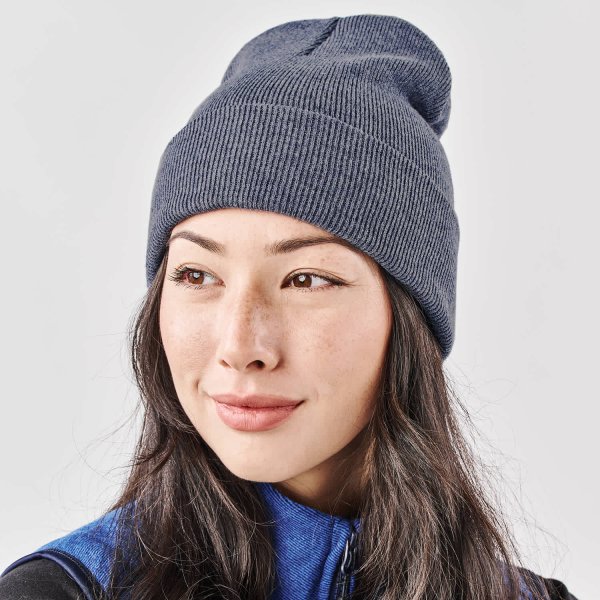 Zoom bild av Dockside Knit Beanie, navy heather