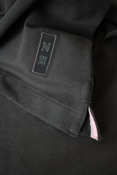 Zoom bild av Woman Deluxe longsleeve polo, dark grey