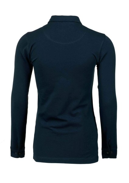 Zoom bild av Woman Deluxe longsleeve polo, navy